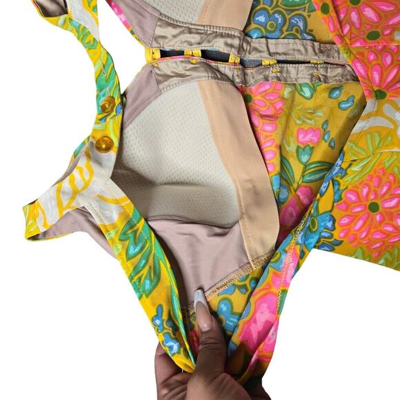 Cole of California Vintage One Piece Floral Swimsuit Size: M - Picture 11 of 13